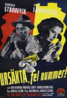 Извините, ошиблись номером / Sorry, Wrong Number 1948